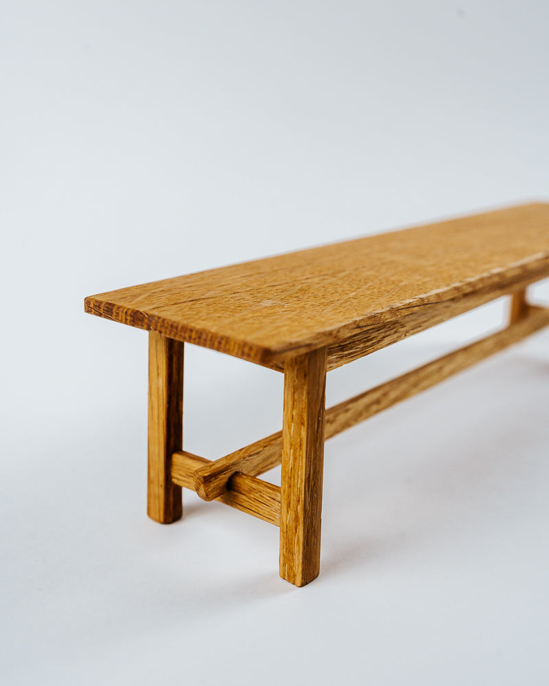 Solid Oak Bench