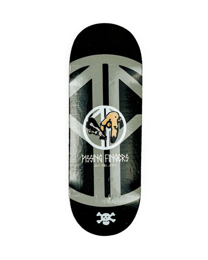 'Pissing Fingers' Anniversary deck (32mm)