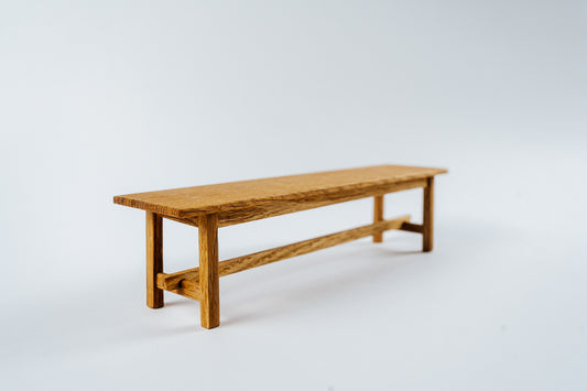 Solid Oak Bench