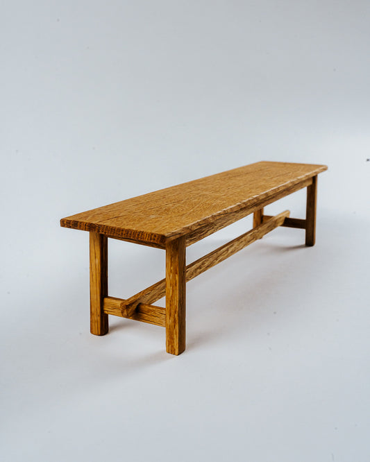 Solid Oak Bench
