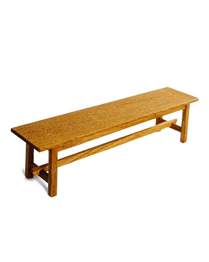 Solid Oak Bench