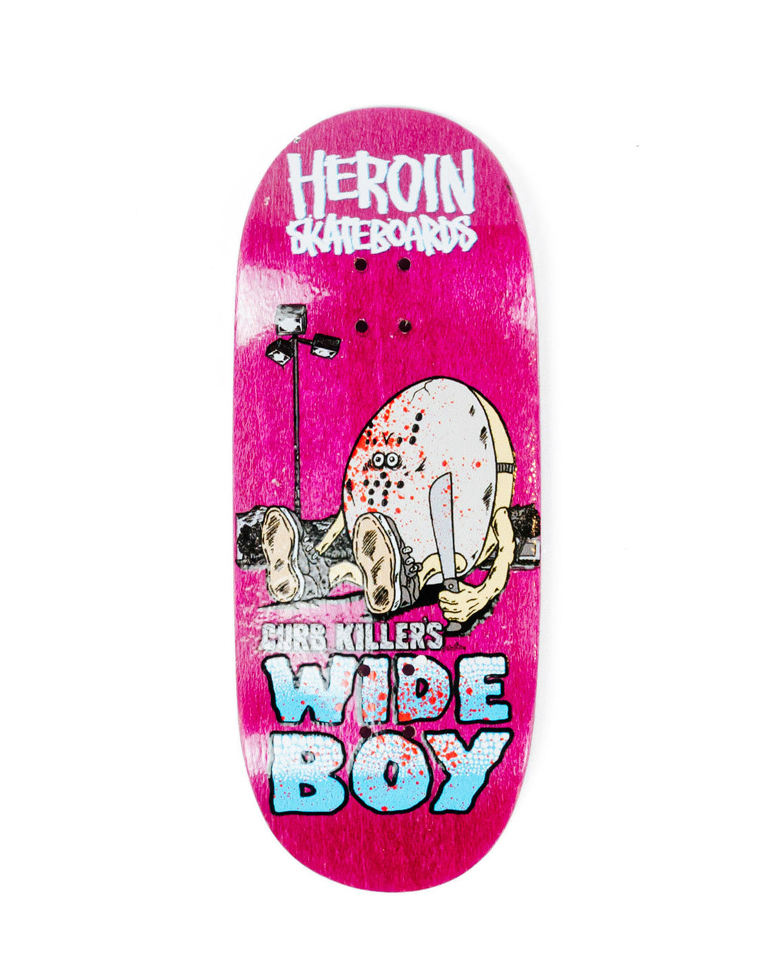 'Curb Killer Wideboy' deck (38mm) – Approved Fingerboard Shop