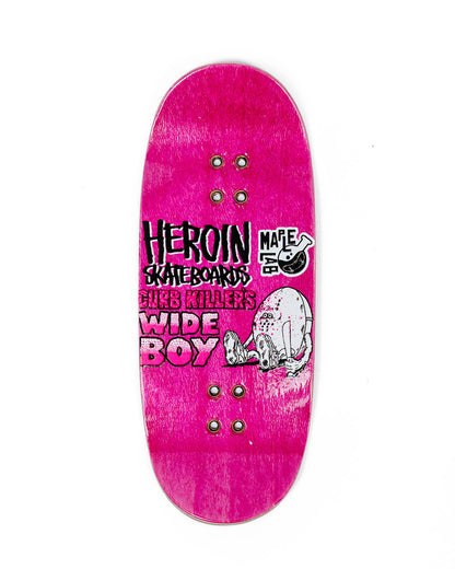 'Curb Killer Wideboy' deck (38mm)
